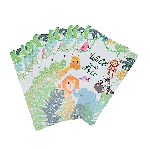 MAGICLULU 25 Stück Geburtstagseinladungskarten Für Jungen Kinderzimmer Mädchen Geburtstagsparty Einladungsaufkleber Kinderbanner Wildtiere Erste Dusche Geburtstagsparty Zubehör MAGICLULU 25 Stück Geburtstagseinladungskarten Für Jungen Kinderzimmer Mädchen Geburtstagsparty Einladungsaufkleber Kinderbanner Wildtiere Erste Dusche Geburtstagsparty Zubehör von MAGICLULU