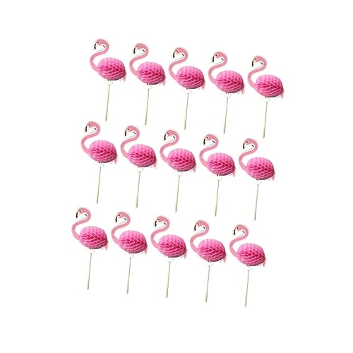 MAGICLULU 25 Stück Teiliges Hawaii Cupcake Picks Flamingo Tortendeko Party Cake Picks für Geburtstagsfeier Sichere Kuchenstecker mit Kreativem Flamingo Design für Cupcakes und Desserts MAGICLULU 25 Stück Teiliges Hawaii Cupcake Picks Flamingo Tortendeko Party Cake Picks für Geburtstagsfeier Sichere Kuchenstecker mit Kreativem Flamingo Design für Cupcakes und Desserts von MAGICLULU