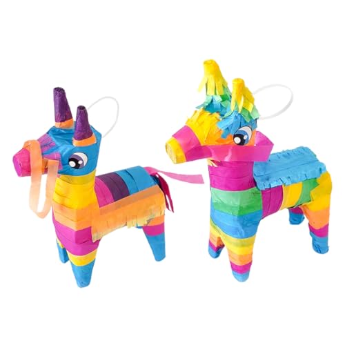 MAGICLULU 2Er-Packung Pinata-Spiel-Requisiten Geburtstagsparty liefert Papier Bunt MAGICLULU 2Er-Packung Pinata-Spiel-Requisiten Geburtstagsparty liefert Papier Bunt von MAGICLULU