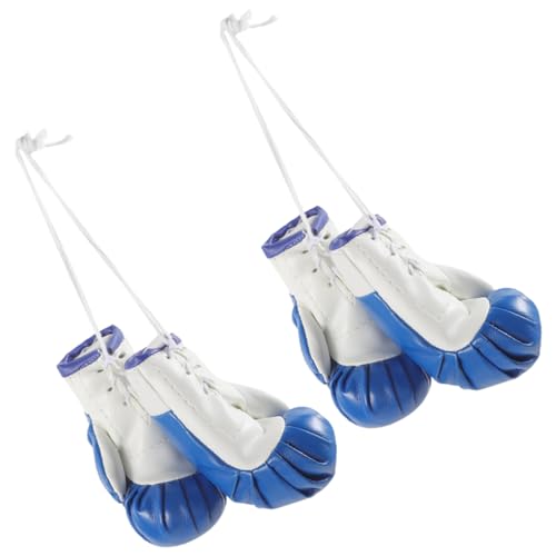 MAGICLULU 2Paare Boxhandschuhe Anhänger Weihnachtsschmuck Für Taschen Und Autos Hochwertige Hängedekoration Für Boxfans von MAGICLULU