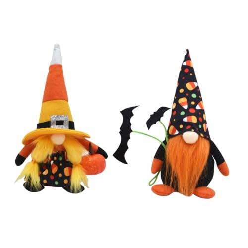 MAGICLULU 2Stücke Halloween GNOME Puppen Niedliche Für Jungen Schrankdekoration Für Halloween Lustiges Und Kreatives Design Mit Stabilem Sandgewicht MAGICLULU 2Stücke Halloween GNOME Puppen Niedliche Für Jungen Schrankdekoration Für Halloween Lustiges Und Kreatives Design Mit Stabilem Sandgewicht von MAGICLULU