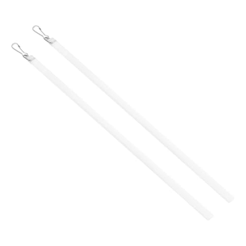 MAGICLULU Jalousie Mit Haken 2 Stück Acryl Vorhangstange Gardinen-ersatzteile Kein Werkzeug Erforderlich MAGICLULU Jalousie Mit Haken 2 Stück Acryl Vorhangstange Gardinen-ersatzteile Kein Werkzeug Erforderlich von MAGICLULU