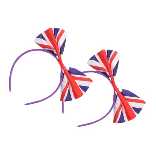 MAGICLULU 2st Kopfbedeckung Schleifen Haarbänder Nationalflaggen-stirnband Union Jack-stirnband Schleifenhaar-stirnbänder Damenstirnbänder Für Das Haar Cosplay-stirnbänder Haarband Satin MAGICLULU 2st Kopfbedeckung Schleifen Haarbänder Nationalflaggen-stirnband Union Jack-stirnband Schleifenhaar-stirnbänder Damenstirnbänder Für Das Haar Cosplay-stirnbänder Haarband Satin von MAGICLULU