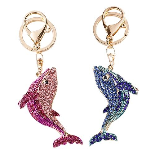 MAGICLULU 2st Rucksack-hängedekoration Auto Kette Led-schlüsselbund-taschenlampe Schildkröte Schlüsselanhänger Für Boote Ring Bootsschlüssel Schwimmender Schlüsselanhänger Fangen Legierung von MAGICLULU