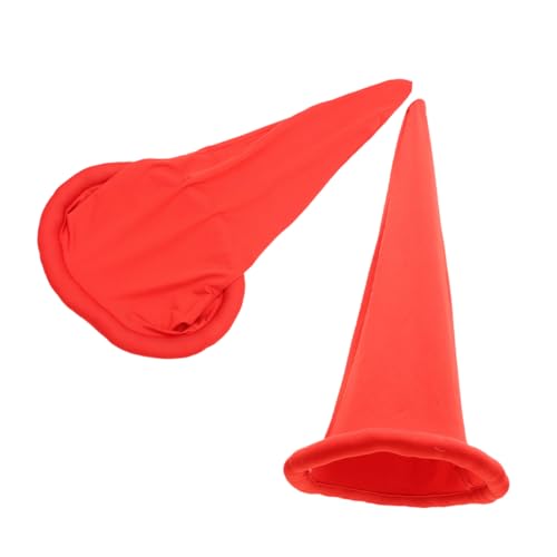 MAGICLULU 2st Zwerg-nikolausmütze Kegelhut Partyhut Kostümhut Dummkopfhut Hüte Für Halloween Gnom Kostüm Halloween-cosplay-kostüm Halloween-hut Für Männer Kappe Zaubererhut Polyester Rot MAGICLULU 2st Zwerg-nikolausmütze Kegelhut Partyhut Kostümhut Dummkopfhut Hüte Für Halloween Gnom Kostüm Halloween-cosplay-kostüm Halloween-hut Für Männer Kappe Zaubererhut Polyester Rot von MAGICLULU