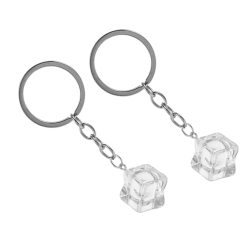 MAGICLULU 2stücke Eiswürfel-schlüsselanhänger Aus Umweltfreundlichem Harz Kreativer Auto-schlüsselanhänger Schlüsselanhänger-dekoration Bezauberndes Accessoire Für Männer Und Frauen MAGICLULU 2stücke Eiswürfel-schlüsselanhänger Aus Umweltfreundlichem Harz Kreativer Auto-schlüsselanhänger Schlüsselanhänger-dekoration Bezauberndes Accessoire Für Männer Und Frauen von MAGICLULU