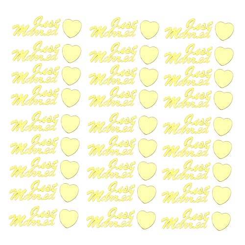 MAGICLULU Hochzeit Dekorieren Herz Pailletten Pfirsich Herz Konfetti Hochzeit Party Dekoration Pet Konfetti von MAGICLULU