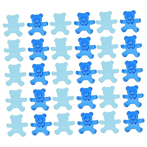 MAGICLULU 3 Packungen Taufkonfetti In Bärenform Dusche Geburtstagsschmuck Cartoon Party Ornament Gedenkornamente Party Konfetti Blauer Kunststoff MAGICLULU 3 Packungen Taufkonfetti In Bärenform Dusche Geburtstagsschmuck Cartoon Party Ornament Gedenkornamente Party Konfetti Blauer Kunststoff von MAGICLULU