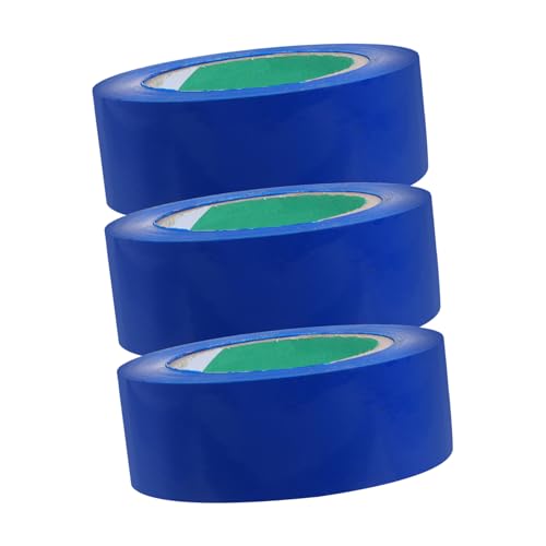 MAGICLULU 3 Rollen Dichtungsband Packband, Strapazierfähig Packband Für Den Umzug Hochleistungs-verpackungsband Hochleistungsklebeband Zum Verpacken Paketklebeband Für Den Versand Bopp Blue von MAGICLULU