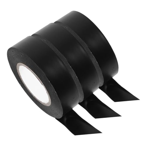 MAGICLULU 3 Rollen Isolierband Hitzebeständiges Elektrisches Klebeband für Kabel Draht für Elektroinstallationen Automobilanwendungen von MAGICLULU