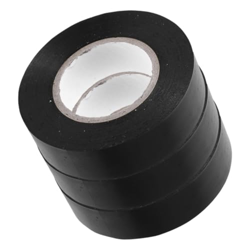 MAGICLULU 3 Rollen Isolierband Streifen ziehen um Draht Hochtemperaturbänder Hochtemperaturband elektrisches Band elektrisches Klebeband im Freien Band mit hoher Hitze Schutzband PVC Schwarz von MAGICLULU