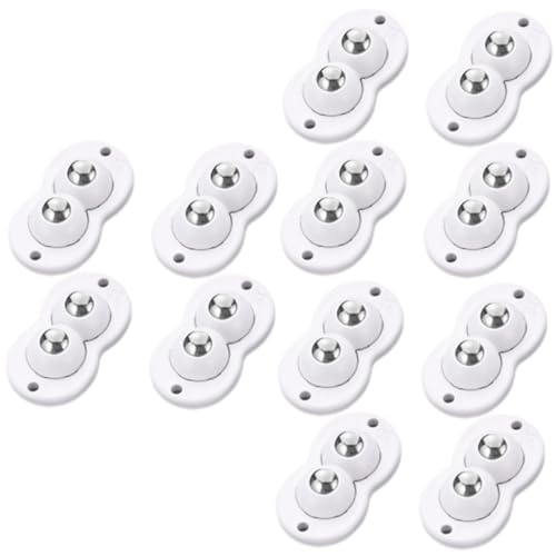 MAGICLULU 3 Sätze Klebstoff -ballscheibe Klebrig Zaubererräder Rad Lenkrollen Räder Für Schwere Karren Laufrollen Räder Für Möbel Rollen Für Möbelbeine Rostfreier Stahl 4 Stück * 3 von MAGICLULU