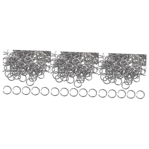 MAGICLULU 3 Sätze Sprungringe Für Schmuckherstellung Robuste Offene Ringe Für Diy Accessoires Für Und Armbänder 200 Stück * 3 von MAGICLULU
