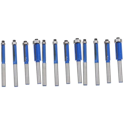 MAGICLULU 3 Sätze Teiliges Fräser Doppelschneider Gerade Fräser Für Spanplatten Hochwertiges Schneidwerkzeug Für Präzises Trimmen Gravieren Von Materialien 4 Stück * 3 MAGICLULU 3 Sätze Teiliges Fräser Doppelschneider Gerade Fräser Für Spanplatten Hochwertiges Schneidwerkzeug Für Präzises Trimmen Gravieren Von Materialien 4 Stück * 3 von MAGICLULU