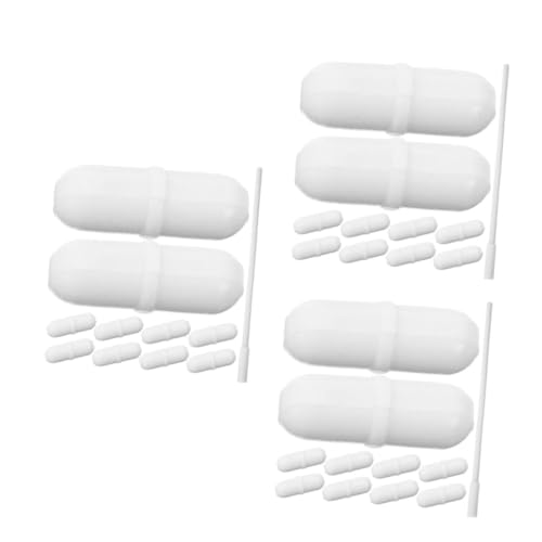 MAGICLULU 3 Sätze Teiliges Ptfe Beschichtetes Magnetrührstäbchen Mit Magnetischem Rührstab Retriever Korrosionsbeständig Chemisch Inert Für Labor Medizinische 10 Stück * 3 MAGICLULU 3 Sätze Teiliges Ptfe Beschichtetes Magnetrührstäbchen Mit Magnetischem Rührstab Retriever Korrosionsbeständig Chemisch Inert Für Labor Medizinische 10 Stück * 3 von MAGICLULU