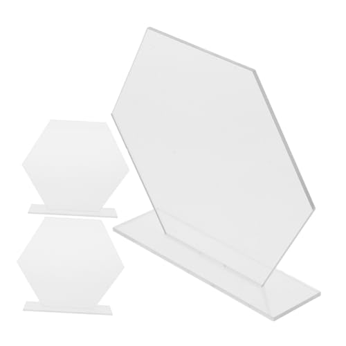 MAGICLULU 3 Sätze Tischnummern Teiliges Sechseckiges Design für Hochzeiten Partys und Veranstaltungen Stabiler Tischaufsteller für Namensschilder und Platzkarten Transparent und Langlebig MAGICLULU 3 Sätze Tischnummern Teiliges Sechseckiges Design für Hochzeiten Partys und Veranstaltungen Stabiler Tischaufsteller für Namensschilder und Platzkarten Transparent und Langlebig von MAGICLULU