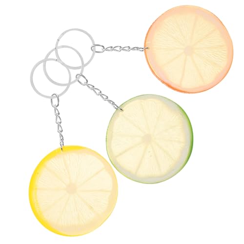 MAGICLULU 3 Stück Aesthetic Bag Charms für Handtaschen Leichte Künstliche Obstdekoration für Frauen für Täglichen Gebrauch von MAGICLULU
