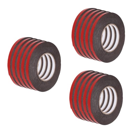 MAGICLULU 3 Stück Doppelseitiges Klebeband Streifen Mit Kleber Automobil Montage Auto Klebeband Schaumdichtband Aufkleber Für Auto Pe-klebeband Dekoratives Zierband Pe-schaum Rot MAGICLULU 3 Stück Doppelseitiges Klebeband Streifen Mit Kleber Automobil Montage Auto Klebeband Schaumdichtband Aufkleber Für Auto Pe-klebeband Dekoratives Zierband Pe-schaum Rot von MAGICLULU