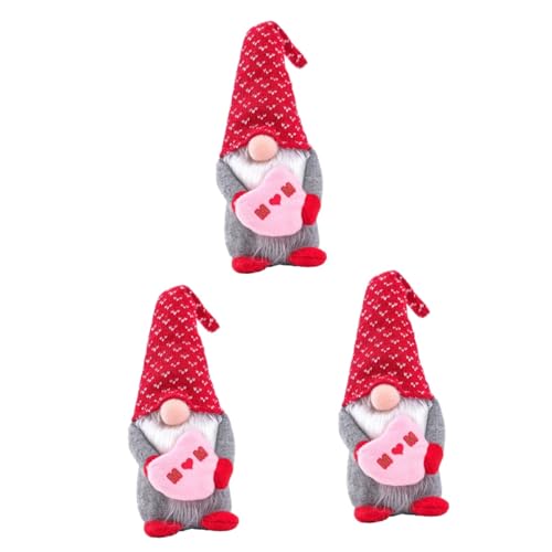 MAGICLULU 3 Stück GNOME Puppe für Muttertag Lustige Gesichtslose Dekoration Herzbriefumschlag für Tischdeko Fotorequisiten und für Verschiedene Festlichkeiten MAGICLULU 3 Stück GNOME Puppe für Muttertag Lustige Gesichtslose Dekoration Herzbriefumschlag für Tischdeko Fotorequisiten und für Verschiedene Festlichkeiten von MAGICLULU