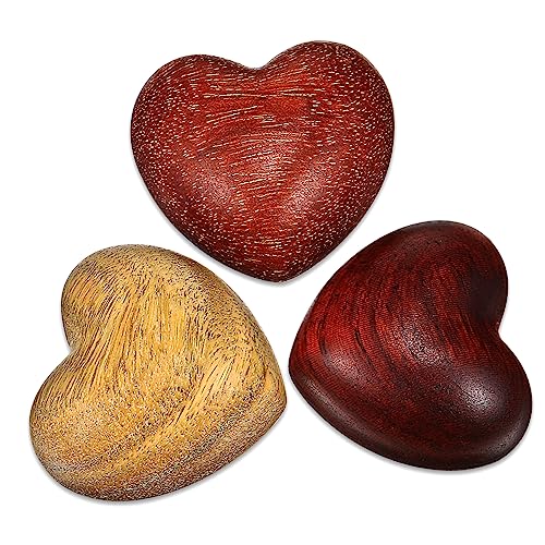 MAGICLULU 3 Stück Liebe Schlüsselanhänger Holzblöcke zum Basteln Holzherz Holzformen für Handwerk Herz-Schlüsselanhänger aus Holz basteln Muttertagsbasteln für hölzern MAGICLULU 3 Stück Liebe Schlüsselanhänger Holzblöcke zum Basteln Holzherz Holzformen für Handwerk Herz-Schlüsselanhänger aus Holz basteln Muttertagsbasteln für hölzern von MAGICLULU