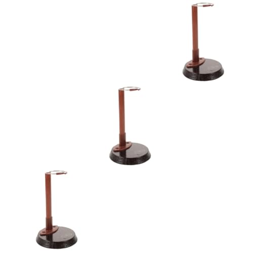 MAGICLULU 3 Stück Puppenständer Mädchen Anzeige Puppen für Stand Puppenträger puppenzubehör Ständer für Puppen Figurenständer Display-Ständer Eisen Brown MAGICLULU 3 Stück Puppenständer Mädchen Anzeige Puppen für Stand Puppenträger puppenzubehör Ständer für Puppen Figurenständer Display-Ständer Eisen Brown von MAGICLULU