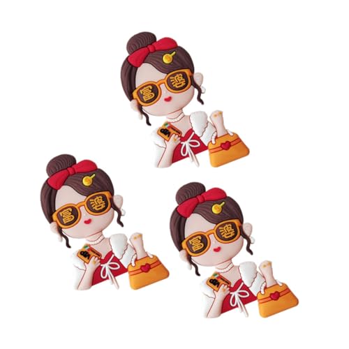 MAGICLULU 3 Stück Teiliges Cartoon Cake Topper aus Einzigartige Tortendeko für Kindergeburtstag Stabile und Geruchsfreie Kuchenverzierung Vielseitig für und Partydekoration von MAGICLULU