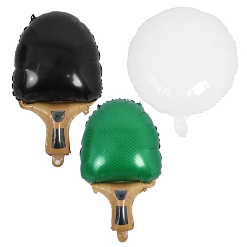 MAGICLULU 3 Stück Tischtennis Ballon Deko Aufblasbare Tischtennisschläger und Ball für Sportthemen Partys Geburtstagsfeiern und Kinderfeste Einfache Dekoration für Feierlichkeiten MAGICLULU 3 Stück Tischtennis Ballon Deko Aufblasbare Tischtennisschläger und Ball für Sportthemen Partys Geburtstagsfeiern und Kinderfeste Einfache Dekoration für Feierlichkeiten von MAGICLULU