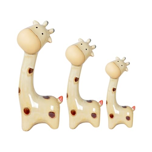 MAGICLULU 3 Stücke Teiliges Keramik Dekorationsornamente Einzigartige REH Familienfiguren für Stilvolle Tischdekoration im Wohn und Bürobereich Beige MAGICLULU 3 Stücke Teiliges Keramik Dekorationsornamente Einzigartige REH Familienfiguren für Stilvolle Tischdekoration im Wohn und Bürobereich Beige von MAGICLULU