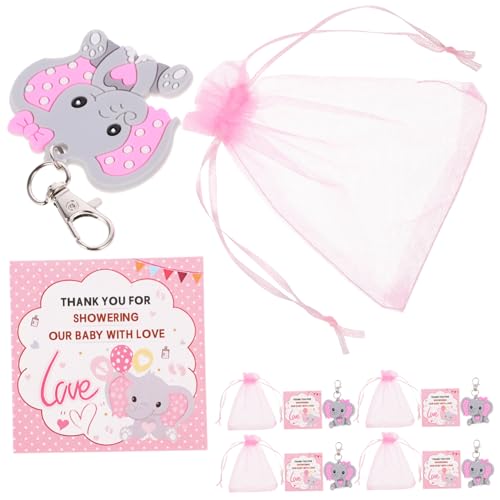MAGICLULU 30 Sätze Elefant -thema Schlüsselanhänger Mit Rosa Elefanten Schlüsselbund Babyparty -party -gefälligkeiten Gefälligkeiten Du Rückkehr Zur Babyparty Partygeschenk Pvc MAGICLULU 30 Sätze Elefant -thema Schlüsselanhänger Mit Rosa Elefanten Schlüsselbund Babyparty -party -gefälligkeiten Gefälligkeiten Du Rückkehr Zur Babyparty Partygeschenk Pvc von MAGICLULU