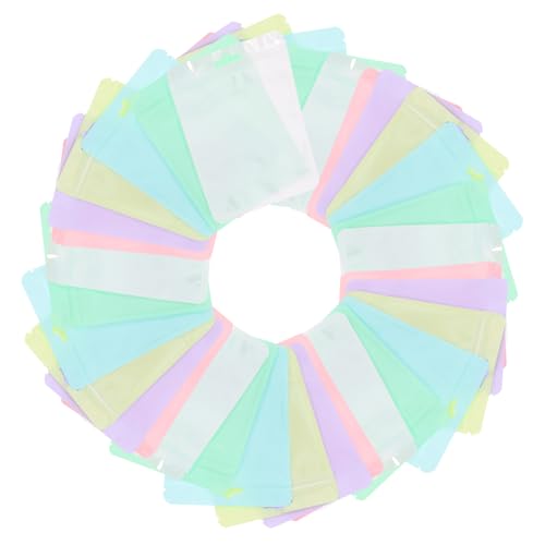 MAGICLULU 300 Stück Plastiktüte wiederverschließbar klein Beutel Mini Party selbst sortiert versiegelbar für Taschen schmuck Armband Tasche verschließbare Verpackung APET-CPP MAGICLULU 300 Stück Plastiktüte wiederverschließbar klein Beutel Mini Party selbst sortiert versiegelbar für Taschen schmuck Armband Tasche verschließbare Verpackung APET-CPP von MAGICLULU