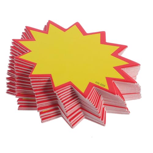 MAGICLULU 300Stücke Preisschilder für Supermärkte Leere Etiketten für Einzelhandel Beschreibbare Preisetiketten für Gemüse Fleisch Einfach zu Verwenden von MAGICLULU