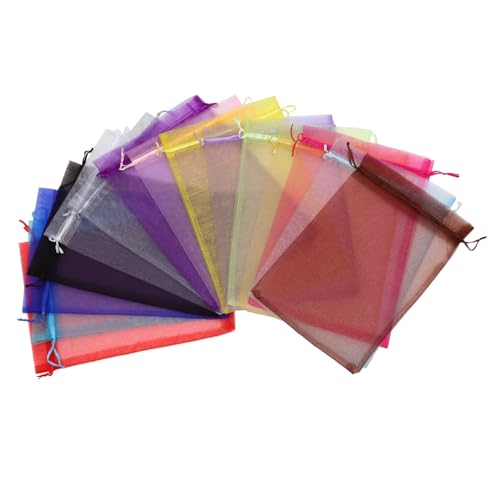 MAGICLULU Organza Geschenktüten Mit Kordelzug 15 Farben Ideal Für Hochzeitsgeschenke Party Favoriten Und Kleine Transparente Beutel Für Kreative MAGICLULU Organza Geschenktüten Mit Kordelzug 15 Farben Ideal Für Hochzeitsgeschenke Party Favoriten Und Kleine Transparente Beutel Für Kreative von MAGICLULU