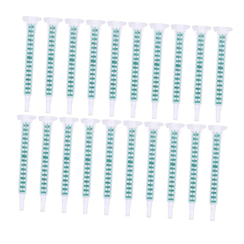 MAGICLULU 30Stücke Epoxidharz Mischdüsen Fülldüsenröhre aus Material Leicht Langlebig für Effektives Mischen von Klebstoffen Dichtstoffen für Präzise Anwendungen MAGICLULU 30Stücke Epoxidharz Mischdüsen Fülldüsenröhre aus Material Leicht Langlebig für Effektives Mischen von Klebstoffen Dichtstoffen für Präzise Anwendungen von MAGICLULU