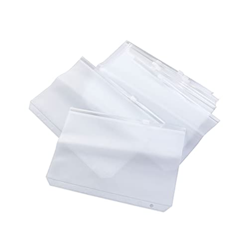 MAGICLULU 30pcs A5 Zipper Papier Lagerung Tasche Business Seite Tasche Lose-blatt Buch 6 Loch von MAGICLULU