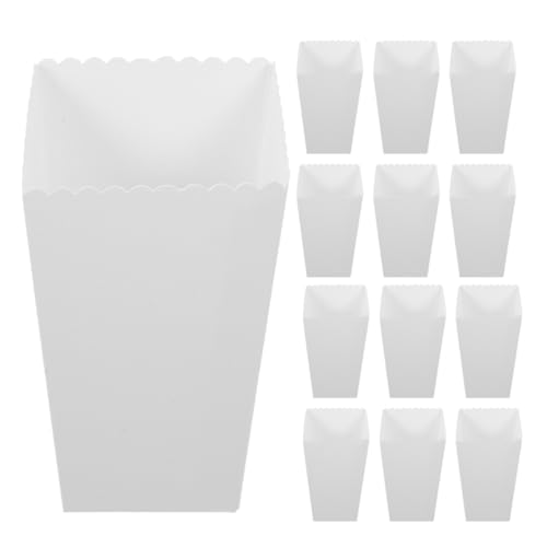 MAGICLULU 36 Stück Popcorn Box Minimalistische Papiertüten für Party Kino und Veranstaltungen Stabile Verpackung für Snacks und Lebensmittel Leicht und Tragbar für Geburtstage und Feiern von MAGICLULU