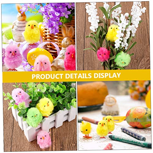 MAGICLULU 36 Stück Teiliges Mini Küken Bunte Osterdeko Cartoon Huhn Figuren Niedliche Partydekoration Frühlingsfest Ostern MAGICLULU 36 Stück Teiliges Mini Küken Bunte Osterdeko Cartoon Huhn Figuren Niedliche Partydekoration Frühlingsfest Ostern von MAGICLULU