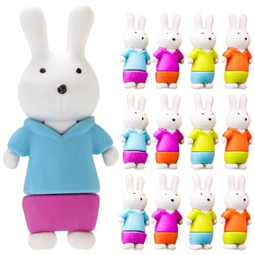 MAGICLULU 36st Radiergummi Für Kaninchen Niedliche Tierradiergummis Radiergummi Tier Lustiges Radiergummi-spielzeug Radiergummis Für Osterhasen Mini-hasenfigur 3d-puzzle Kind Schüttgut Korb MAGICLULU 36st Radiergummi Für Kaninchen Niedliche Tierradiergummis Radiergummi Tier Lustiges Radiergummi-spielzeug Radiergummis Für Osterhasen Mini-hasenfigur 3d-puzzle Kind Schüttgut Korb von MAGICLULU