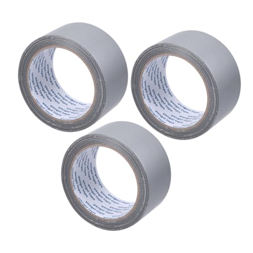 MAGICLULU 3Rollen Einseitige Gewebeklebebänder Multifunktionale Wasserfeste Klebebänder für Teppichnähten Verpackungen und Reparaturen Hohe Haftkraft von MAGICLULU