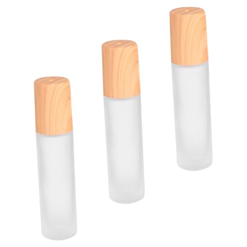 MAGICLULU 3stücke Roll-flasche Milchglas Nachfüllbare Roller-flasche Leere Flaschen Für Ätherisches Öl Parfümöle Reisegebrauch von MAGICLULU
