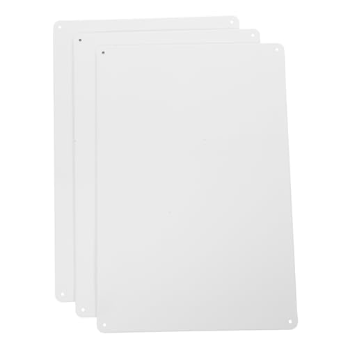 MAGICLULU 3stücke Teiliges Blanko Metallschild Aus Eisen Diy Zeichenplatte Für Kreative Gestaltung Stabil Und Vielseitig Einsetzbar Für Zuhause Und Büro MAGICLULU 3stücke Teiliges Blanko Metallschild Aus Eisen Diy Zeichenplatte Für Kreative Gestaltung Stabil Und Vielseitig Einsetzbar Für Zuhause Und Büro von MAGICLULU