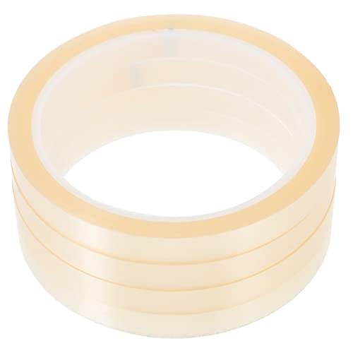 MAGICLULU 4 Rollen Hitzebeständiges Klebeband Hochtemperatur Tape für Sublimation Elektronik Rückstandsfreies Wärmeband für DIY Projekte Leiterplattenreparatur von MAGICLULU