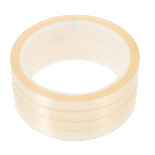 MAGICLULU 4 Rollen Hochtemperatur Klebeband Hitzebeständiges Transferband für Vinyl zum Schutz von Elektronik Leiterplatten ohne Kleberückstände Leicht Tragbar von MAGICLULU