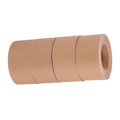 MAGICLULU 4 Rollen Wasseraktiviertes Verpackungsklebeband Beschreibbares Verstärktes Kraftpapier Selbstklebend Biologisch Abbaubar für Kartons Umzugskartons Versand und Verpackung MAGICLULU 4 Rollen Wasseraktiviertes Verpackungsklebeband Beschreibbares Verstärktes Kraftpapier Selbstklebend Biologisch Abbaubar für Kartons Umzugskartons Versand und Verpackung von MAGICLULU