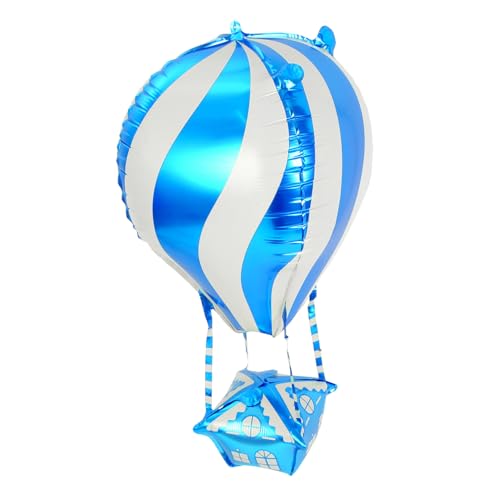 MAGICLULU 4 Stk. Heizballon heißluftballon Ballon aus Aluminiumfolie Geburtstagsfeier Ballon Aluminiumballons Reise-Party-Ballons aufblasbare Hochzeitsdekoration Blue MAGICLULU 4 Stk. Heizballon heißluftballon Ballon aus Aluminiumfolie Geburtstagsfeier Ballon Aluminiumballons Reise-Party-Ballons aufblasbare Hochzeitsdekoration Blue von MAGICLULU