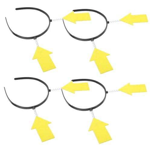 MAGICLULU 4 Stück Lustiges Stirnband Cosplay Stirnband Schrulliges Haar Accessoire Damen Foto Accessoires Lustige Foto von MAGICLULU