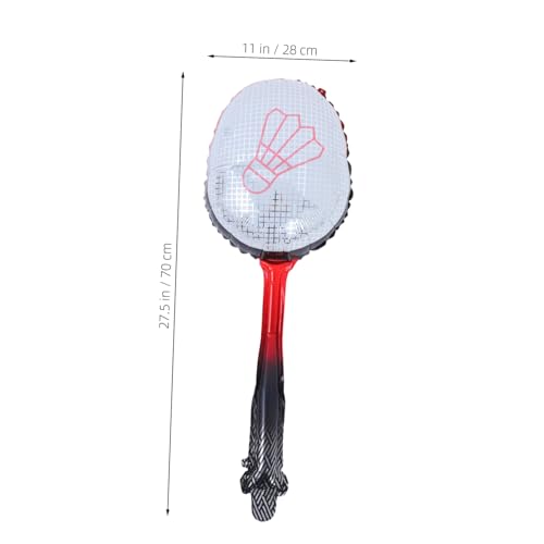 MAGICLULU 4 Stück Teiliges Badminton Folienballons aus Aluminiumfolie Heliumfähige Rote Sport Deko für Partys Auffällige Tisch und Wand Dekoration für Badminton Mottoveranstaltungen MAGICLULU 4 Stück Teiliges Badminton Folienballons aus Aluminiumfolie Heliumfähige Rote Sport Deko für Partys Auffällige Tisch und Wand Dekoration für Badminton Mottoveranstaltungen von MAGICLULU