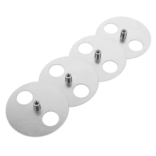 MAGICLULU 4 Stück Teiliges Metall Aufziehschlüssel Rundes Design Stabile DIY Musikbox Ersatzteile Kompatibel für Spieluhren Zubehör Schlüsselbasis Aufziehen Mechanik von MAGICLULU