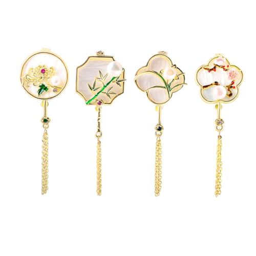 MAGICLULU 4 Stück Vintage Brosche Ketten Für Hemden Quastenbrosche Kragennadel Kragenkette Broschenschmuck Für Frauen Stift Für Frauen Damenbroschen Und Anstecknadel Zinklegierung MAGICLULU 4 Stück Vintage Brosche Ketten Für Hemden Quastenbrosche Kragennadel Kragenkette Broschenschmuck Für Frauen Stift Für Frauen Damenbroschen Und Anstecknadel Zinklegierung von MAGICLULU