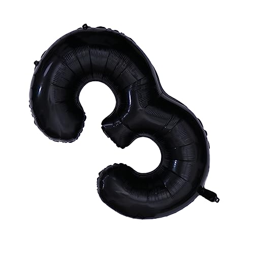 MAGICLULU 40 30 Zahlenballons Schüttgut Nummernballons schwarz Dekorationen Hochzeitsdekor Geburtstag luftballons Partyballons Folienballons Jubiläumsballons MAGICLULU 40 30 Zahlenballons Schüttgut Nummernballons schwarz Dekorationen Hochzeitsdekor Geburtstag luftballons Partyballons Folienballons Jubiläumsballons von MAGICLULU
