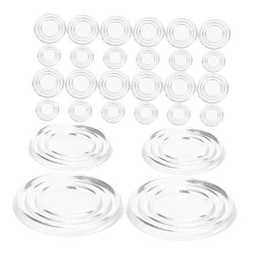 MAGICLULU 40 Stück Anti-Rutsch-Dichtung Stoßstange dünn Möbelgriffe, um EIN Verrutschen zu verhindern klare Stoßfänger für Schränke Tischauflagen aus Glas Kabinettsbeläge PVC MAGICLULU 40 Stück Anti-Rutsch-Dichtung Stoßstange dünn Möbelgriffe, um EIN Verrutschen zu verhindern klare Stoßfänger für Schränke Tischauflagen aus Glas Kabinettsbeläge PVC von MAGICLULU